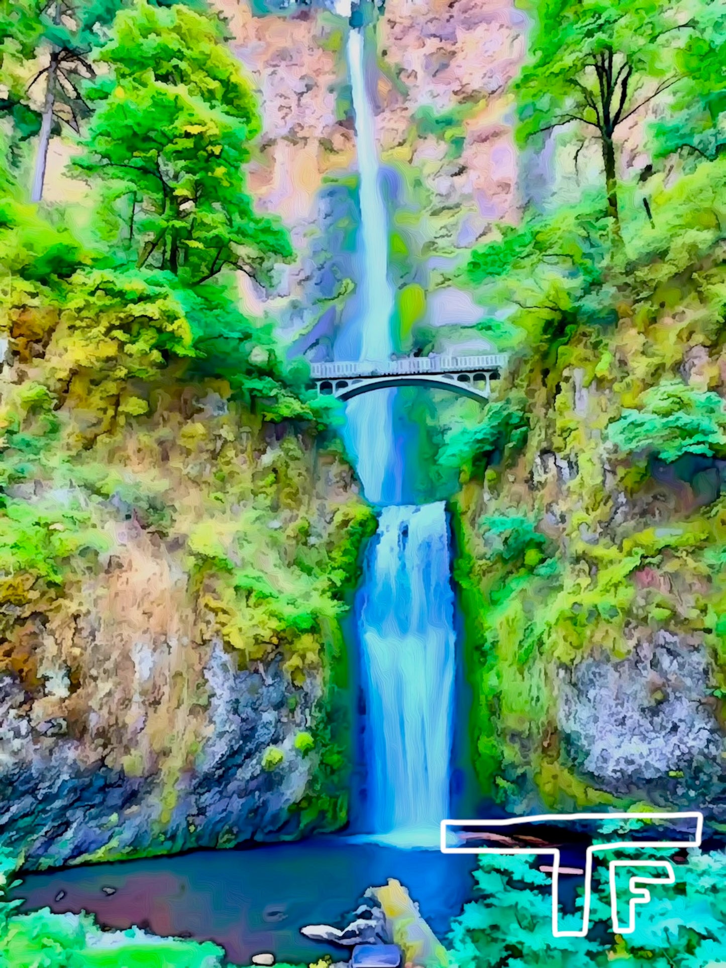 Multonomah Falls, Oregon